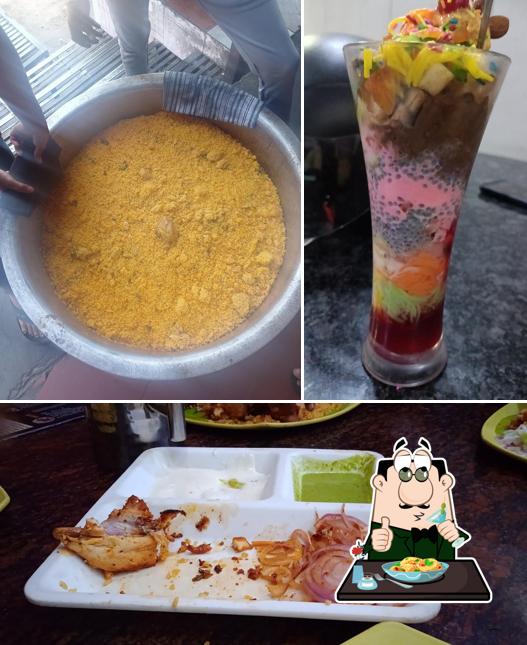 Meals at AM Briyani Kalai Maadu silai