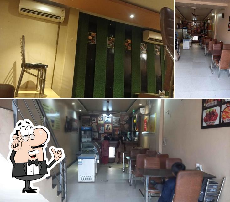 The interior of Chicken Xpress