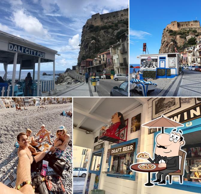 Gli esterni di Dalì City Pub Scilla