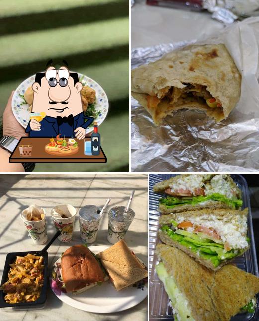 Pick a sandwich at Healthy Forkz