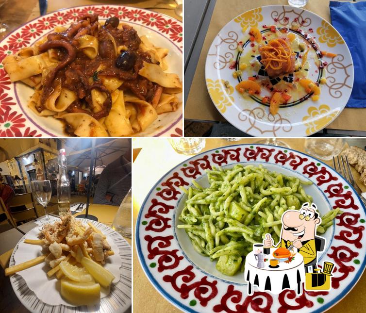 Platti al Osteria delle Mancine