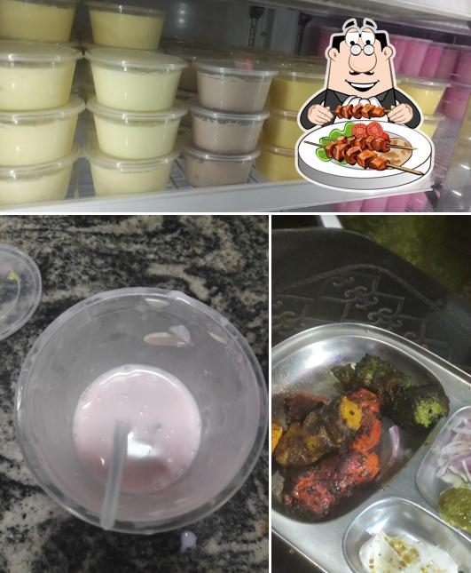 Meals at Lucky cafe