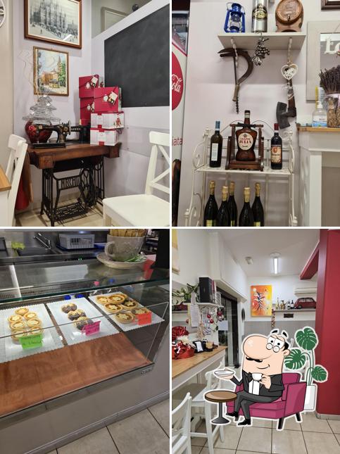 Gli interni di Ecru - Tè Caffè e Cioccolato