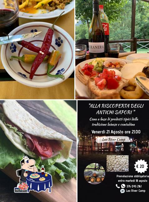 Sashimi al Lao River Camp