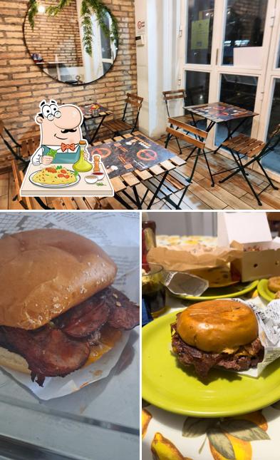 La cibo e interni del ristorante