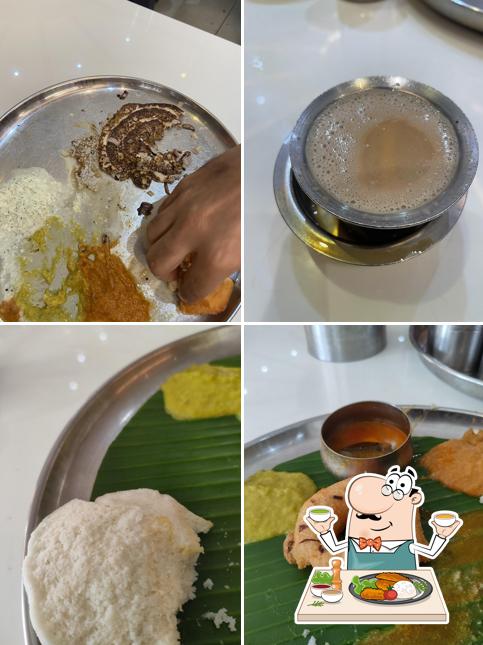 Meals at Sri Mu Saravana Bhavan