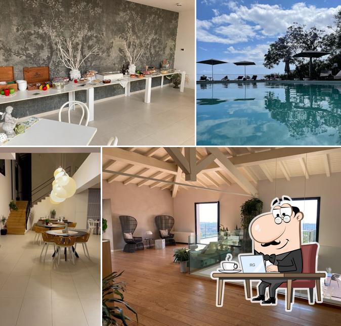 Gli interni di Talé Restaurant&suite