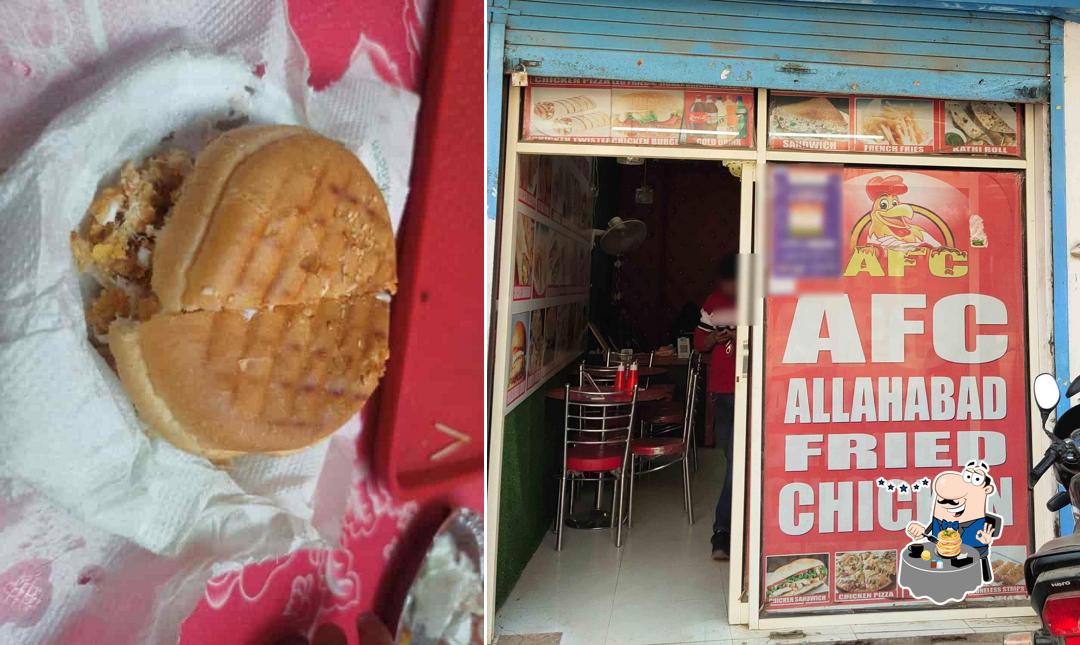 Food at AFC Restaurant