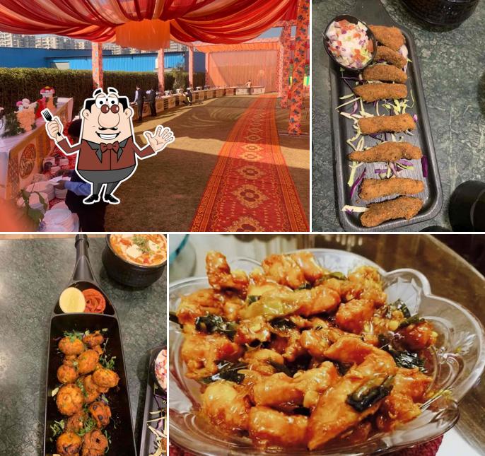 Food at Grill Garden Restaurant & Lawn