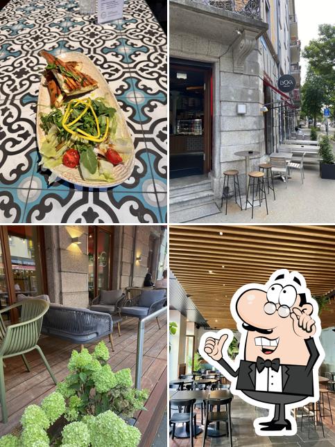 Gli interni di Lycka Coffee & Bar - Restaurant