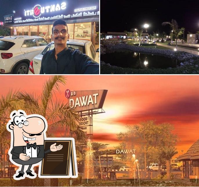 Take a look at the outside part of Dawat Food Resort