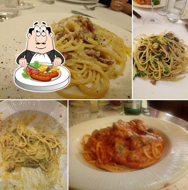 Cibo al Ristorante Vecchia Roma