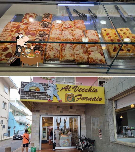 Cibo al Al Vecchio Fornaio