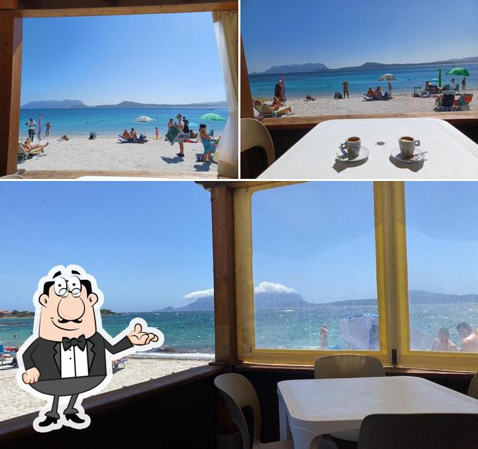 Gli interni di Beach Bar Pellicano