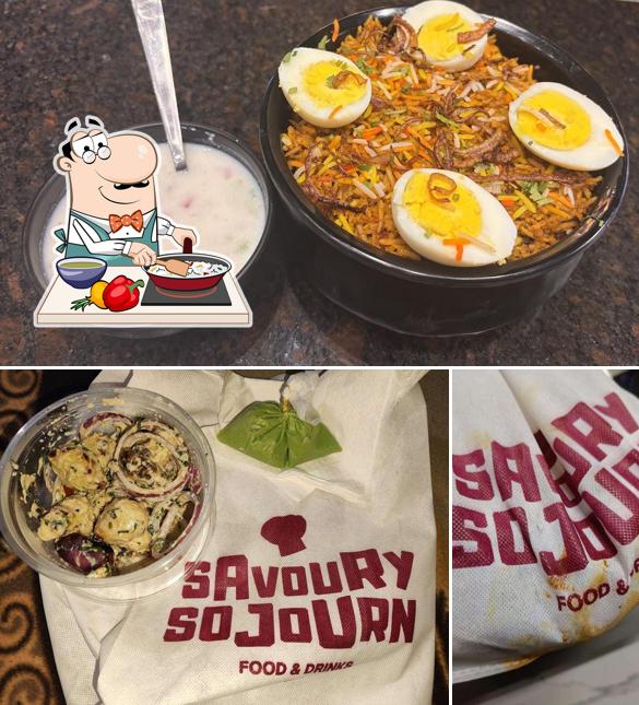 Paella at Savoury Sojourn Restaurant