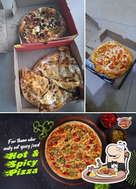 At The Fusion Pizza Big Burger Co. PDPU, you can enjoy pizza