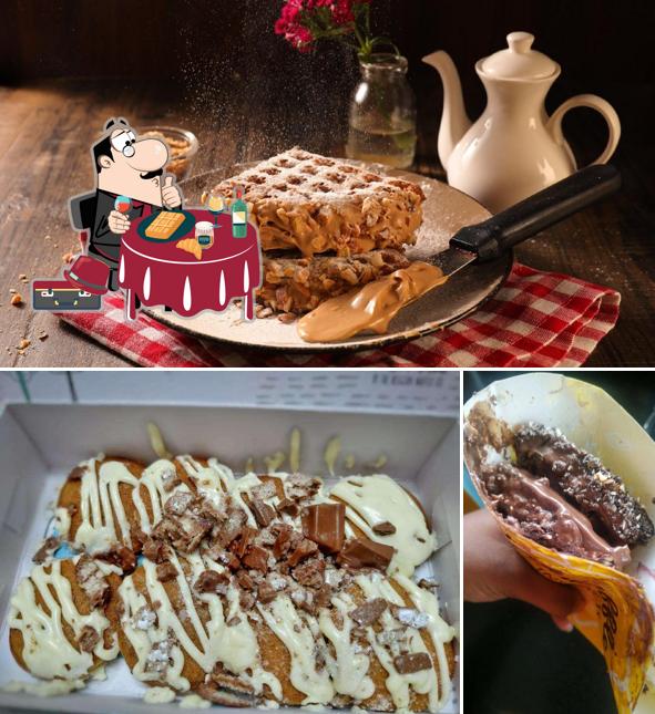 Waffles at The Belgian Waffle Co