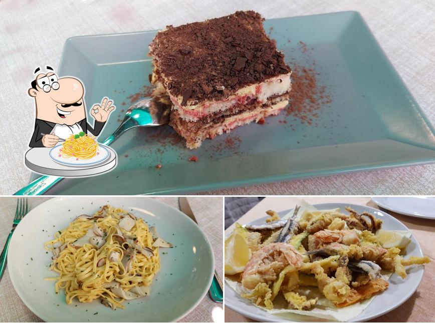 Spaghetti alla carbonara al Trattoria Lauro