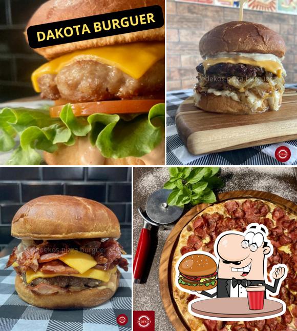 Delicie-se com um hambúrguer no DeDéko's Pizza & Burguer (Delivery)
