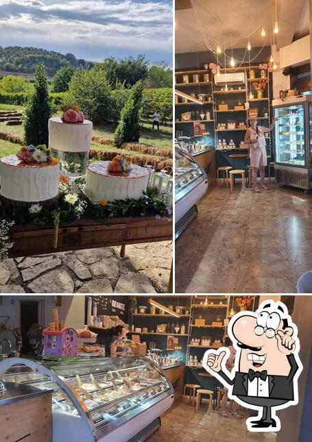 Gli interni di Gelateria Sweet Line San Marino