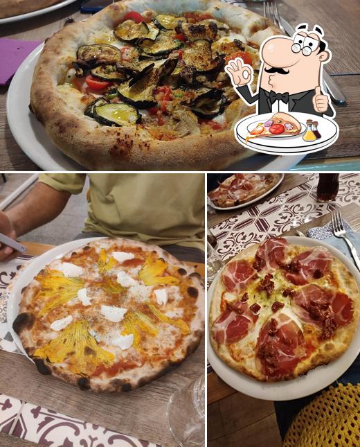Prenditi tra le molte varianti di pizza