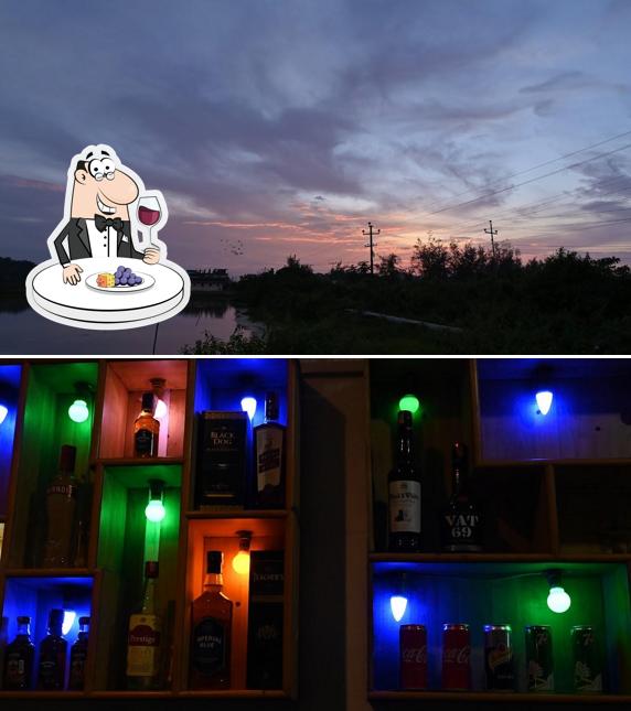 It’s nice to savour a glass of wine at Hotel Sarvottam (A) Pvt. Ltd. "Eco friendly restaurant and bar"