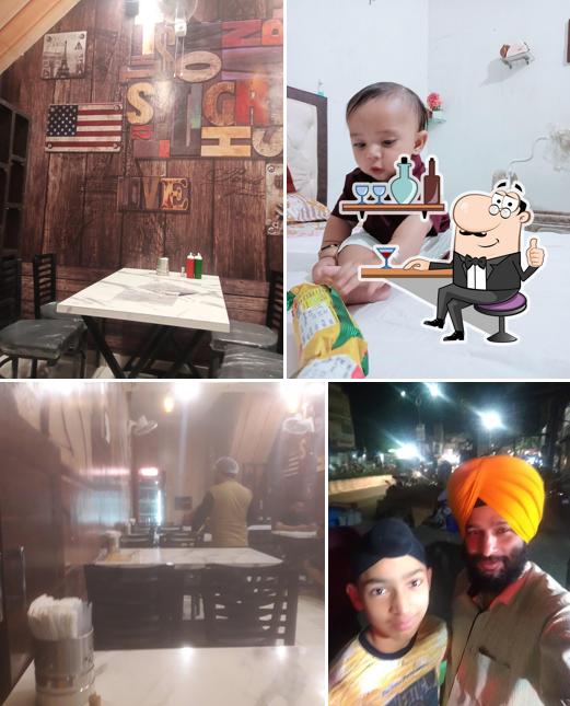 The interior of Karan Veg Soya Champ