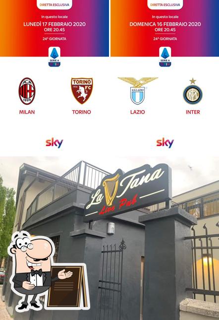 Gli esterni di La Tana live Pub