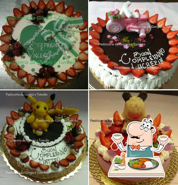 Platti al Pasticceria Grande Giorgio e Tomoko