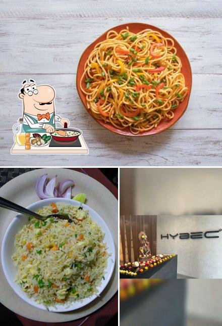 Fried rice at indo-chinese hub