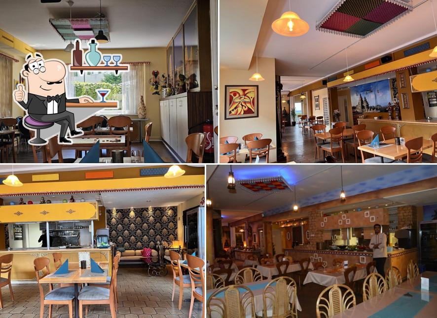 Gli interni di Dosa House Viktoria