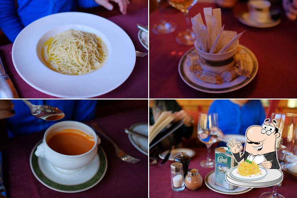 Spaghetti alla carbonara al Restaurant Alexandre