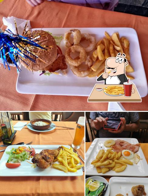 Patatas fritas en Mesón Atlántico