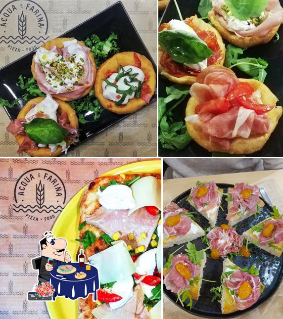 Sashimi al Pizzeria Acqua e Farina