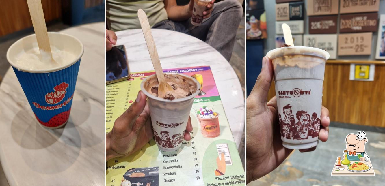 Meals at Santushti Shakes & More