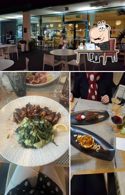 Gli interni di Restoran Bianco&Nero