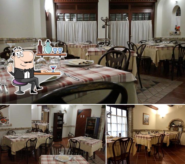 Gli interni di Locanda Leonildo dal Buongustaio