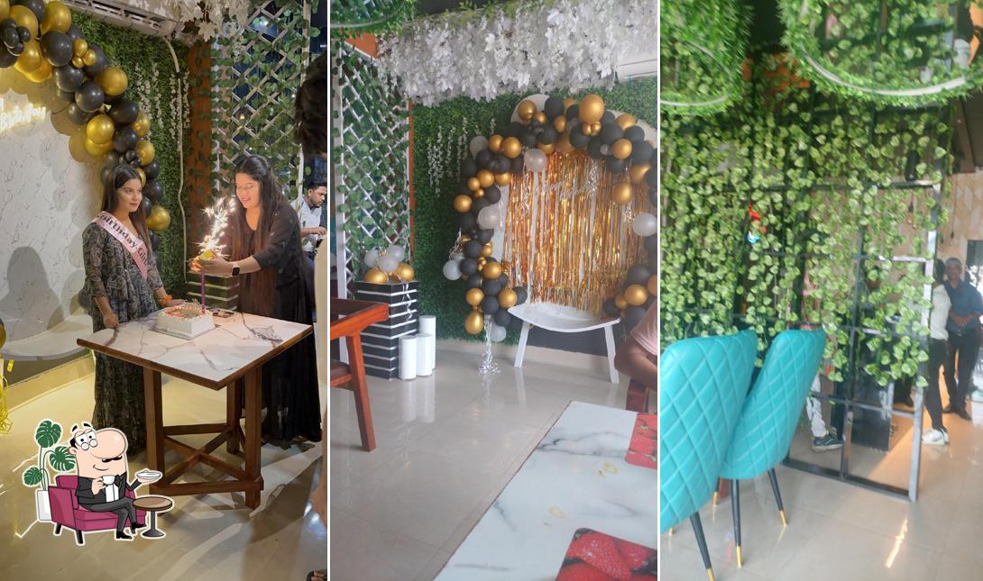 Take a seat at one of the tables at Kaka's Kabab 'N' Chicken by TANDOORI TANGO