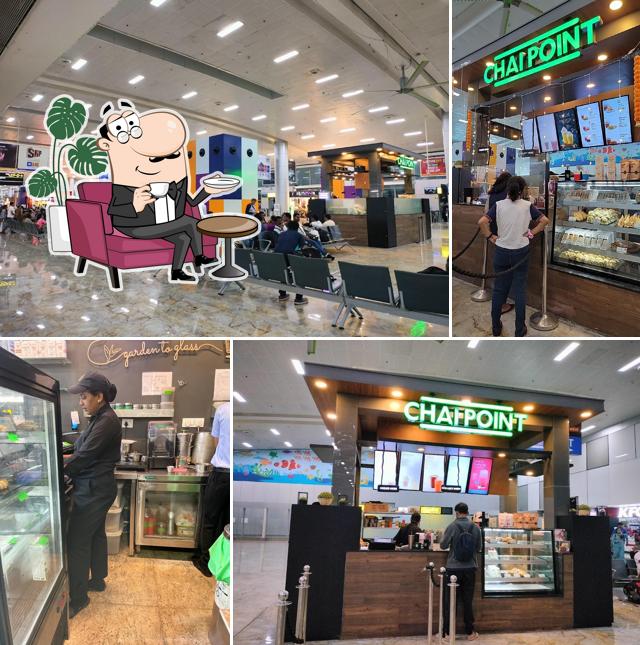 Check out how Chai Point - Goa Airport GF looks inside
