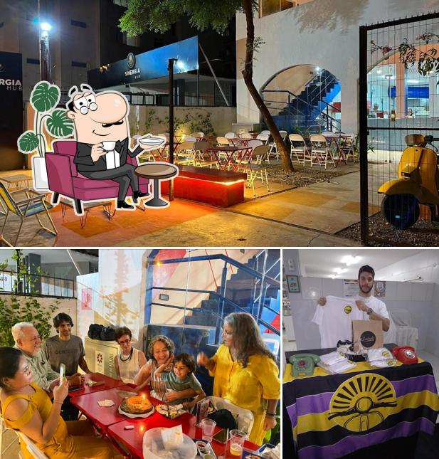 O interior do Lambreta 79