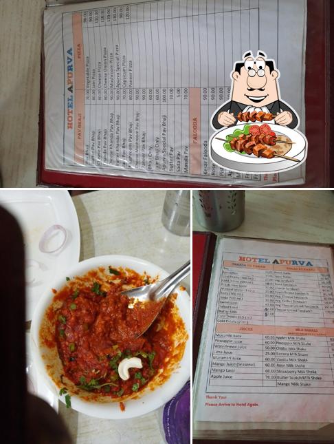 Food at Hotel Apurva