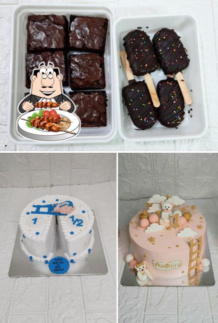 Food at JustBaked Homemade Cake