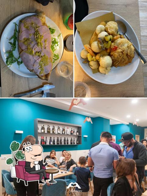 Gli interni di L’Ammore Bistrot