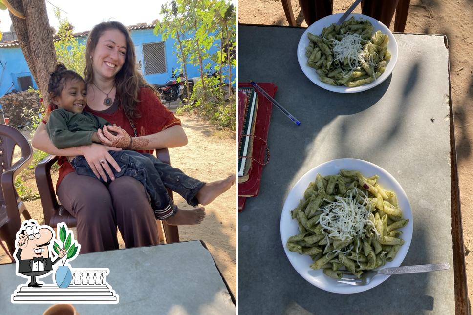 Old Shiva cafe organic garden