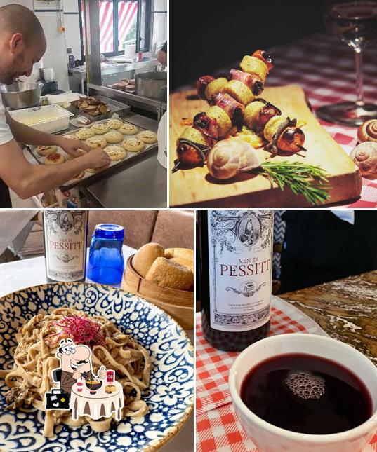 Cibo al Osteria di Pessitt