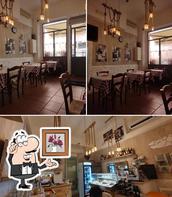 Gli interni di Ramerino Osteria