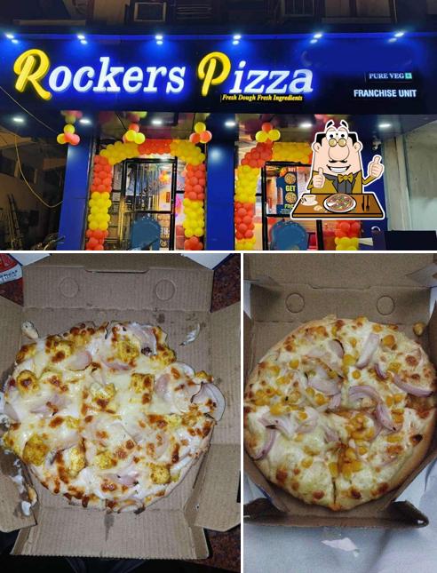 Try out pizza at Rockers Pizza