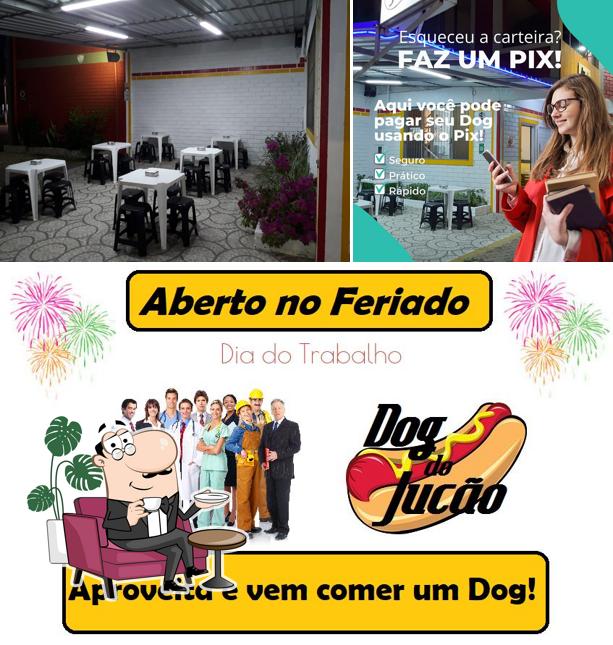 O interior do Dog do Jucão