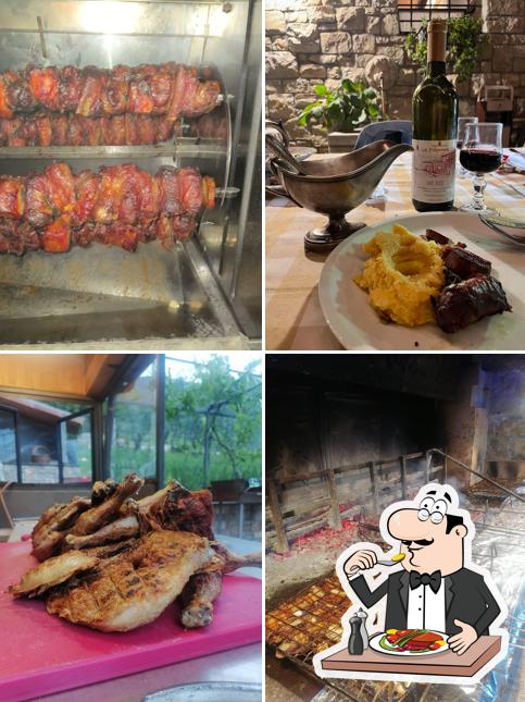 Spezzatino di maiale al Agriturismo La Marogna