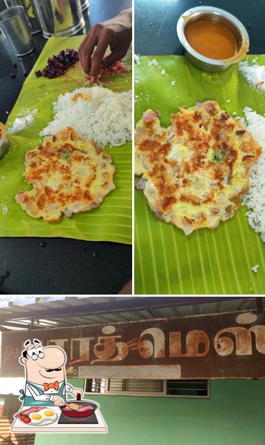 Omelette at Bharath mess